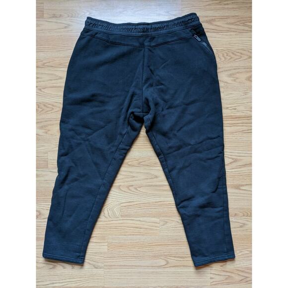 Nike Athletic Sweatpants Black Size XL Athletic Pants 16W 25 Inseam - Picture 1 of 11